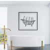 Bath Time Wall Decal for Children's Bathroom Decoration - Removable Vinyl Sticker for Home Decor