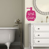 Bathroom Wall Decal for Restroom Decor - Always Wash Your Hands - Removable Vinyl Sticker for Home Decoration