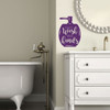 Bathroom Wall Decal for Restroom Decor - Always Wash Your Hands - Removable Vinyl Sticker for Home Decoration