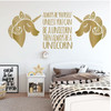 Be A Unicorn Wall Decal - Always Be Yourself - Vinyl Decor For Girl's Bedroom, Playroom or Bathroom - Kids Home Decorations