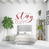 Bedroom Vinyl Wall Decal Lettering