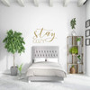 Bedroom Vinyl Wall Decal Lettering