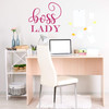Boss Lady Decal Wall Decor
