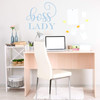 Boss Lady Decal Wall Decor