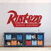 Cars - Lightning McQueen Rust-eze Bumper Ointment Wall Decal for Man Cave or Garage - Removable Vinyl Wall Decoration for Boy's Room, Playroom, Gameroom or Dr. Office