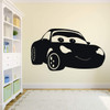 Cars Sally Vinyl Decoration - Pixar Wall Decal - Personalized Removable Art Sticker for Bedroom, Playroom, or Gameroom