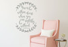 Charlotte Mason Wall Decal - Never Be Within Doors When You Can Rightly Be Without - Vinyl Wall Decal for Home Decor, Playroom or Study Area.