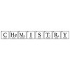 Chemistry Themed Vinyl Sticker Wall Decal