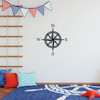 Children Compass Wall Decal - Vinyl Decorations for Boy's Bedroom, Playroom or Study Area