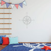 Children Compass Wall Decal - Vinyl Decorations for Boy's Bedroom, Playroom or Study Area