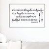 Christian Wall Decal - Proverbs Verse - She Is Clothed With Strength And Dignity - Vinyl Scripture And Religious Home Decor for Girls Bedroom or Church Decoration