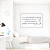 Christian Wall Decal - Proverbs Verse - She Is Clothed With Strength And Dignity - Vinyl Scripture And Religious Home Decor for Girls Bedroom or Church Decoration