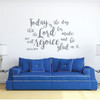 Christian Wall Decal Psalms 118:24