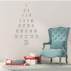 Christmas Countdown Tree Vinyl Decal