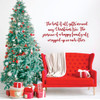 Christmas Wall Decal - The Best of All Gifts - Holiday Vinyl Stickers for Living Room, Family Room Decor or Home Decoration