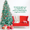 Christmas Wall Decal - The Best of All Gifts - Holiday Vinyl Stickers for Living Room, Family Room Decor or Home Decoration