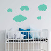 Clouds Silhouette Wall Decal - Vinyl Sticker Decorations for Home, Nursery, Kids Room, Bedroom or Living Room Decor