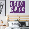 Colorado Wall Decal - State Silhouette Vinyl Art for Home Decor, Living Room or Family Room Decoration