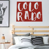 Colorado Wall Decal - State Silhouette Vinyl Art for Home Decor, Living Room or Family Room Decoration