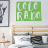 Colorado Wall Decal - State Silhouette Vinyl Art for Home Decor, Living Room or Family Room Decoration