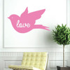 Condolences Gift - Dove Bird Vinyl Wall Decal - Peaceful Decor for Home, Bedroom, or Healing Gift For Those Suffering From Loss