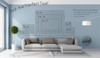 Chandelier Vinyl Wall Decal - Home Decor Silhouette - Decoration for Halloween Party, Girls Bedroom, Family Room, or Nursery - - Multiple Sizes and Colors Available