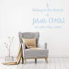 Christian Quote Wall Decal