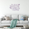 Christian Quotes Wall Decal