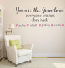 Grandma Gift Wall Decal