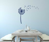 Dandelion Wall Decal Vinyl Sticker Home Decor - Flower Mural for Kitchen, Dining Room, Family Room, Bedroom, Baby Nursery, Kids Playroom