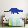 Dinosaur Bedroom Vinyl Decals - Personalized Ankylosaurus for Children Room Decor, Children's Playrooms, School Vinyl Decoration, Wall Decals