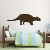 Dinosaur Bedroom Vinyl Decals - Personalized Ankylosaurus for Children Room Decor, Children's Playrooms, School Vinyl Decoration, Wall Decals