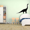 Dinosaur Bedroom Vinyl Decals - Personalized Brachiosaurus Bedroom Vinyl Decals, Boy's Room Decor, Children's Playrooms, School Vinyl Decoration, Wall Vinyl Decals