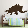 Dinosaur Vinyl Decals - Personalized Stegosaurus Boy's Room Decor, Children's Playrooms, School Vinyl Decoration, Wall Vinyl Decals
