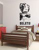 Doctor Who Cyberman - Villain Cold-Hearted Cyborg With Battle Cry "Delete" Whovian Gift Idea Vinyl Wall Decal For the Home