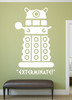 Doctor Who Decal - Dalek - Whovian Gifts, Doctor Who Wall Art, Vinyl Wall Decor For Your Home or Playroom, Doctor Who Decor