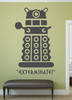 Doctor Who Decal - Dalek - Whovian Gifts, Doctor Who Wall Art, Vinyl Wall Decor For Your Home or Playroom, Doctor Who Decor
