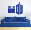 Doctor Who Wall Decor - Whovian Gifts, Vinyl Wall Decor for Home or Playroom, Doctor Who Decor