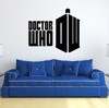 Doctor Who Wall Decor - Whovian Gifts, Vinyl Wall Decor for Home or Playroom, Doctor Who Decor