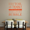 Double Double Toil and Trouble Fire Burn and Cauldron Bubble - Vinyl Wall Decal, Halloween Decorations, Witches Brew, All Hallows Eve, Witch Cauldron