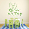 Easter bunny decal lifestyle photo in preschool classroom