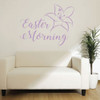 Easter Lily - Easter Morning Wall Art - Christian Wall Decals for your Home, Work, or Church Decorations
