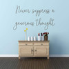 Generosity Life Quote Wall Decal