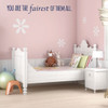 Girls Room Wall Decor - You are the Fairest of Them All - Children Vinyl Decal Decoration for Bedroom or Playroom
