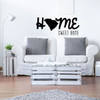 Home Sweet Home State of South Carolina Vinyl Wall Art Decal For Living Dining, Family Room, or Entryway Decor