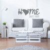 Home Sweet Home State of South Carolina Vinyl Wall Art Decal For Living Dining, Family Room, or Entryway Decor