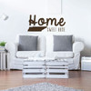 Home Sweet Home State of Tennessee Vinyl Wall Art Decal For Living Dining, Family Room, or Entryway Decor