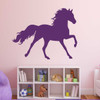 Horse Wall Decals - Full Body Pony Silhouette - Vinyl Home Decor for Girls or Boys, Decoration for Bedroom, Cabin, Ranch, Equestrian Center - Animal Lover Wall Sticker