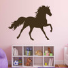 Horse Wall Decals - Full Body Pony Silhouette - Vinyl Home Decor for Girls or Boys, Decoration for Bedroom, Cabin, Ranch, Equestrian Center - Animal Lover Wall Sticker