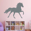 Horse Wall Decals - Full Body Pony Silhouette - Vinyl Home Decor for Girls or Boys, Decoration for Bedroom, Cabin, Ranch, Equestrian Center - Animal Lover Wall Sticker